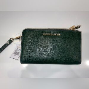 Michael Kors Forest Green Wallet NWT